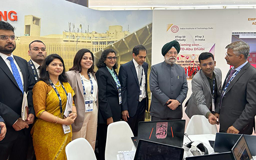 IIT Delhi faculty at the annoucement of IIT Delhi - Abu Dhabi campus